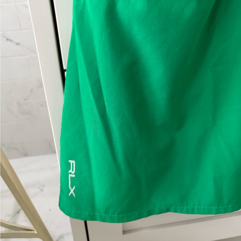 RLX Ralph Lauren Green Athletic Golf Tennis Skort Size Large - Picture 2 of 5